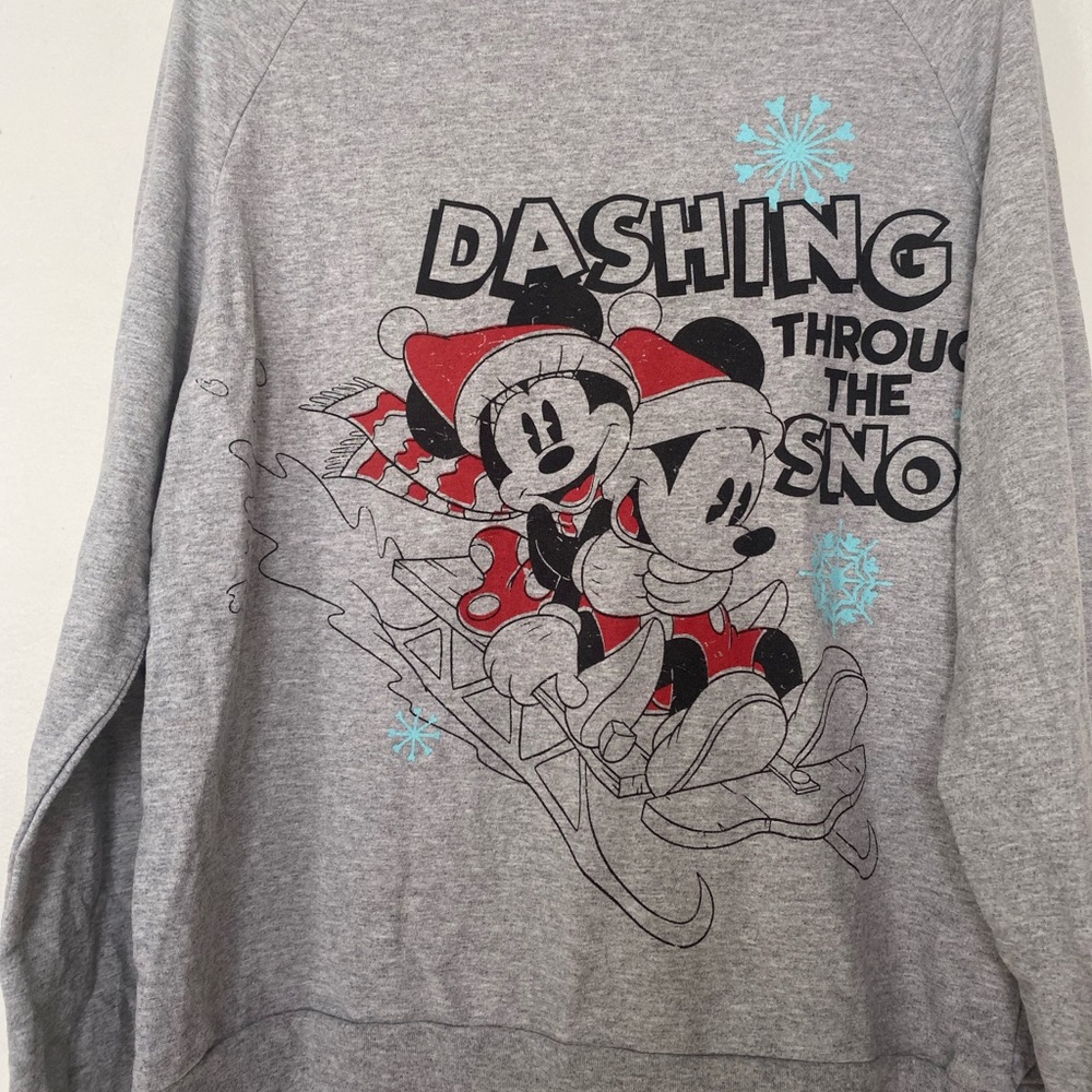 Mickey and Minnie Mouse Christmas Crewneck